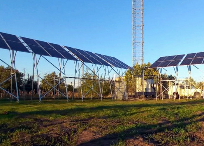 lifecell тестує першу базову станцію на сонячних батареях