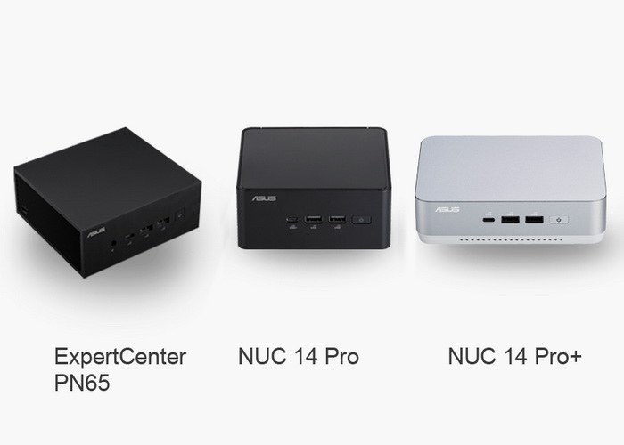 ASUS оголосив про випуск серії портативних комп’ютерів NUC 14 Pro