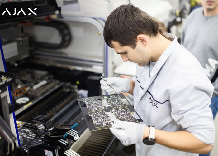 Ajax Systems оголосив про запуск передсерійного виробництва у Києві