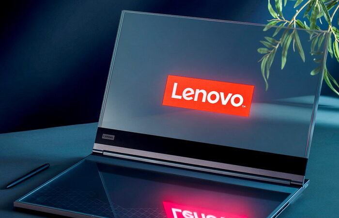 Lenovo показала прозорий ноутбук ThinkBook Transparent Project Crystal Laptop