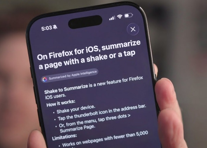 Інструмент «Струсони та резюмуй» у Firefox потрапила у рейтинг найкращих винаходів 2025 року