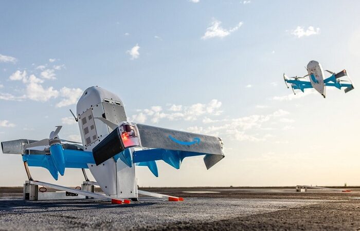 Вантажний дрон Amazon випадково перерізав оптоволоконну лінію зв’язку