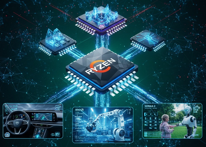 AMD анонсує нові продукти для ЦОД та вбудованих систем