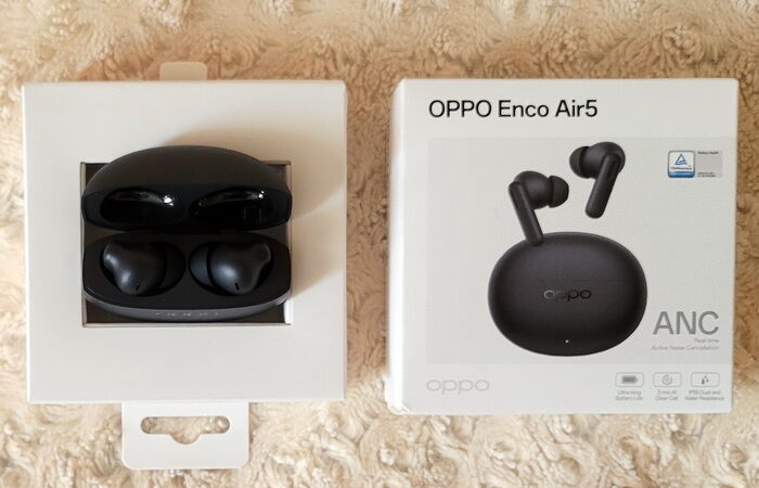 Огляд OPPO Enco Air 5: бюджетні TWS-навушники із задовільним звуком та шумозаглушенням